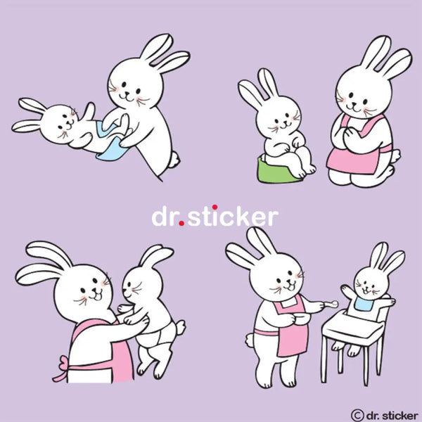 Rabbit Family- babysitting 113