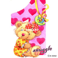 snuggle bear numbers 1-5 202