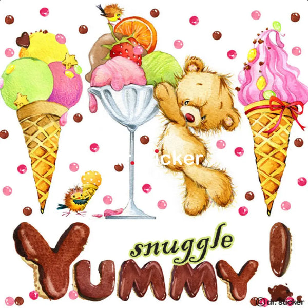 snuggle bears - food 9996