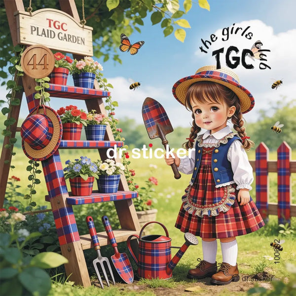 TGC PLAID GARDEN HOUSE - 100002