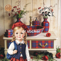 TGC PLAID VANITY AND COSMETIC