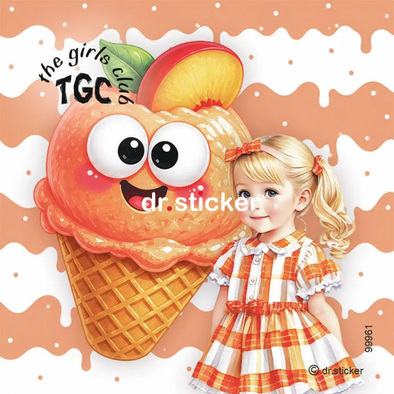TGC TRANSPARENT CARTOON ICE CREAM - 961