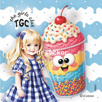 TGC TRANSPARENT CARTOON ICE CREAM - 961