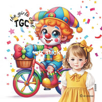 TGC TRANSPARENT CLOWN AROUND - 964