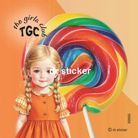 TGC TRANSPARENT JUMBO LOLLIPOP 🍭 - 960