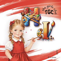 TGC TRANSPARENT PAINTING ALPHABET - 975