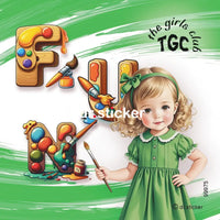 TGC TRANSPARENT PAINTING ALPHABET - 975