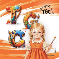 TGC TRANSPARENT PAINTING ALPHABET - 975
