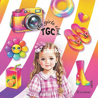 TGC TRANSPARENT RETRO SUMMER OBJECTS - 978