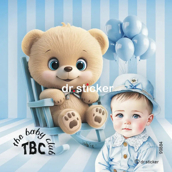 The Baby Club Blue Bear 884