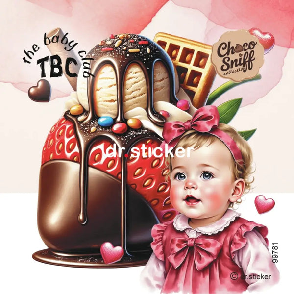 The Baby Club- Choco Sniff Chocolate Covered Strawberries 781