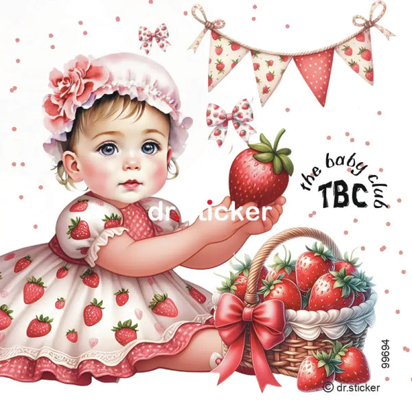 The Baby Club Transparent 1st Birthday 694