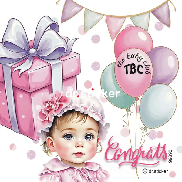 The Baby Club Transparent Birthday 690