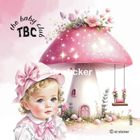 The Baby Club Transparent Mushroom Houses 687