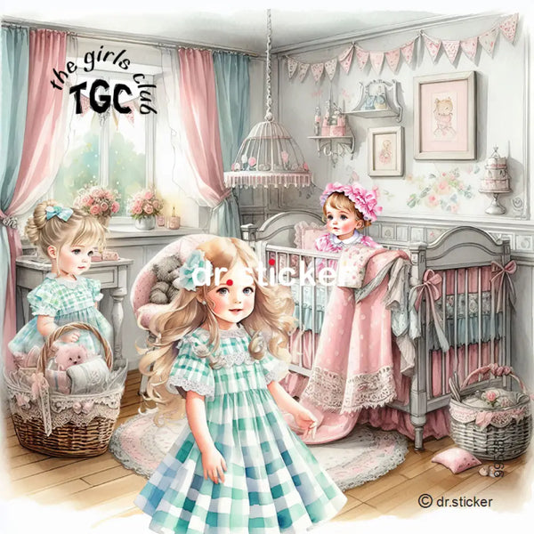 The Girls Club Baby Bedroom 535