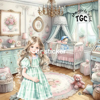 The Girls Club Baby Bedroom 535