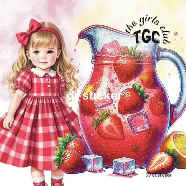 The Girls Club Berry Lemonade Swirls 854