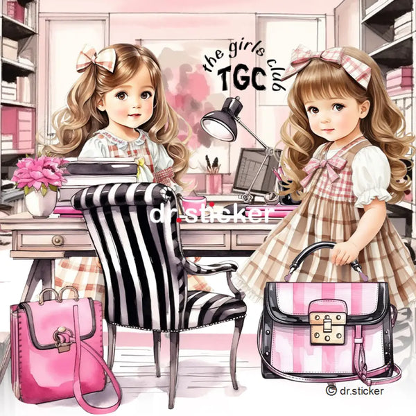 The Girls Club Black & Pink Office #1 546