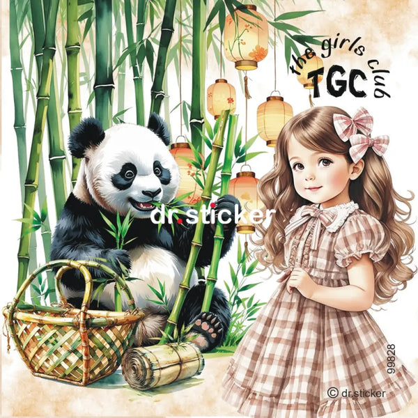 The Girls Club Chinese Panda Bear 828