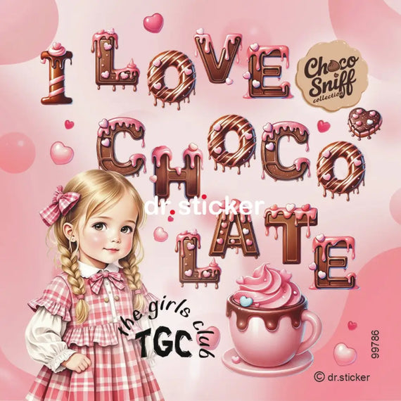 The Girls Club- Choco Sniff I Love Chocolate 786