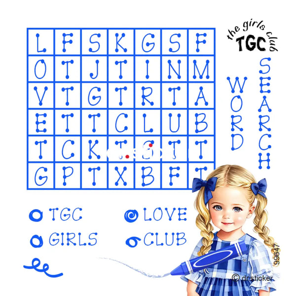 The Girls Club Color Me Activities 647