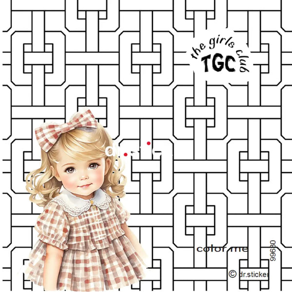 The Girls Club Color Me Geometric 630