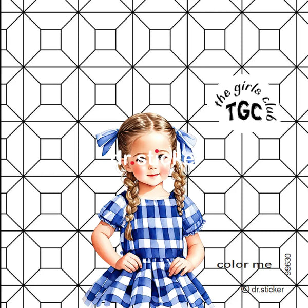 The Girls Club Color Me Geometric 630