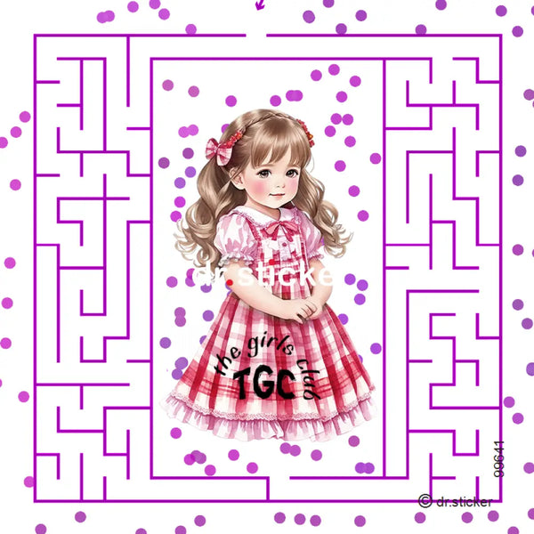 The Girls Club Color Me Mazes 641