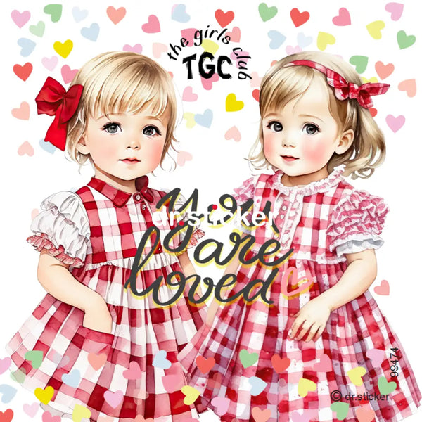 The Girls Club Confetti Hearts 474