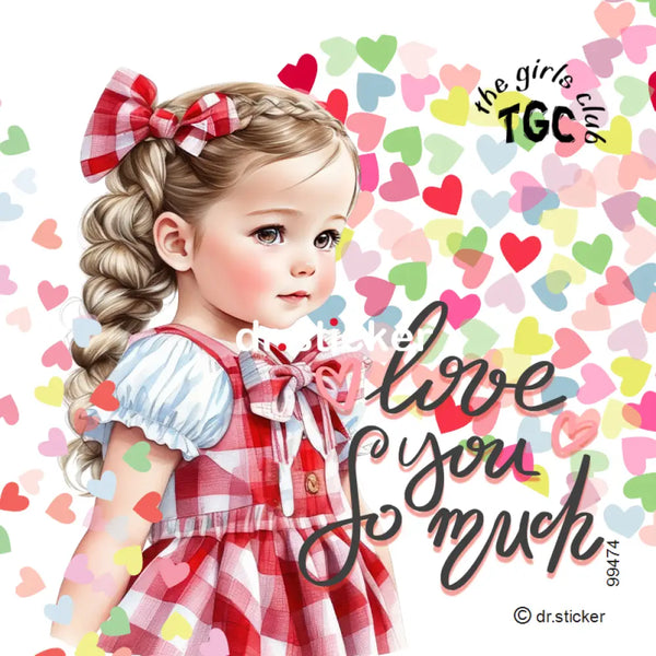 The Girls Club Confetti Hearts 474