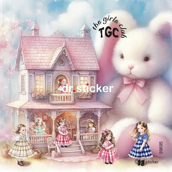 The Girls Club Doll House And Friends 695
