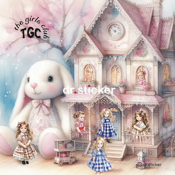 The Girls Club Doll House And Friends 695