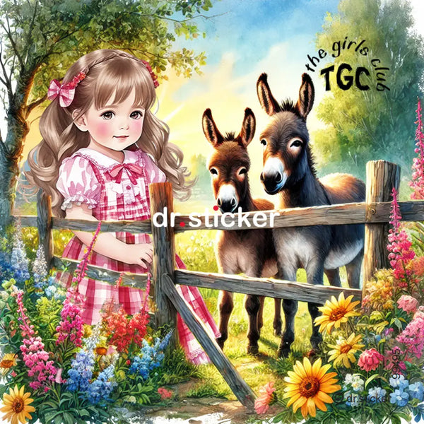 The Girls Club Farm Animals 495