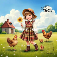 The Girls Club Farm Chickens 616