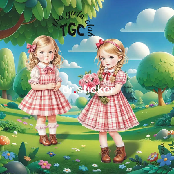 The Girls Club Flower Picking Time 818