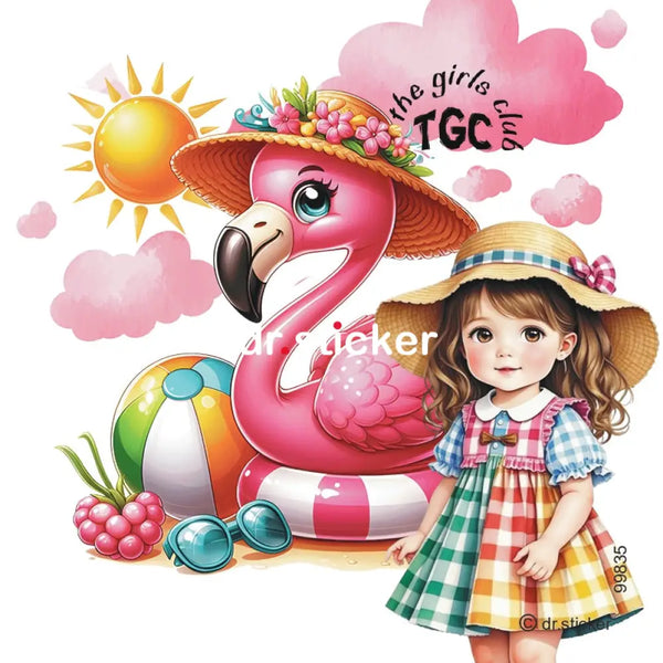 The Girls Club Funny Flamingos 835