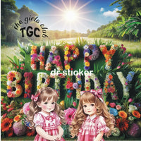 The Girls Club Happy Birthday Mountains 911