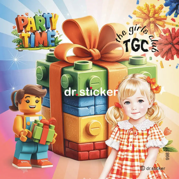 The Girls Club Happy Birthday With Lego 877