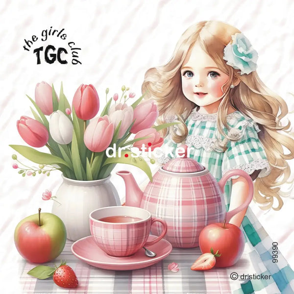 The Girls Club Having Tea 390