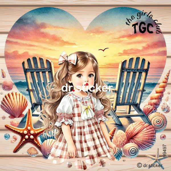 The Girls Club Heart Frame 497