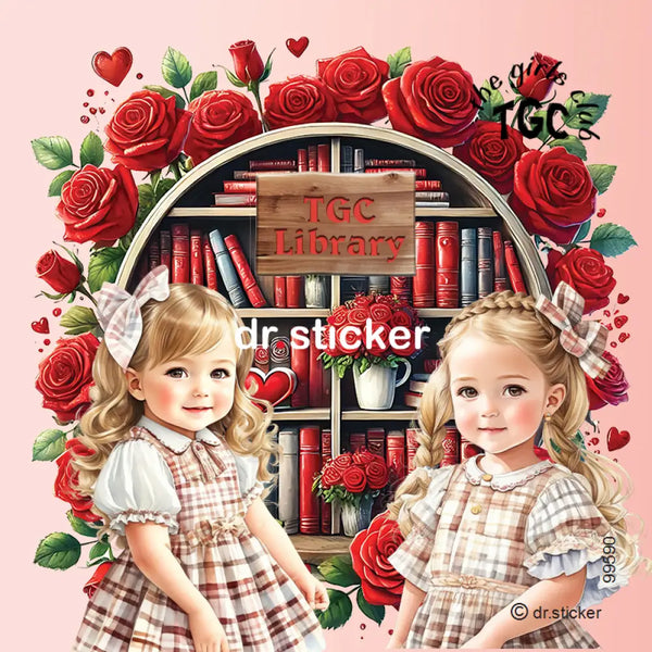 The Girls Club Library – Dr.Sticker