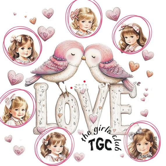 The Girls Club Love Birds 738