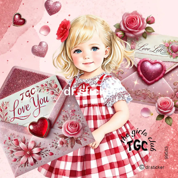 The Girls Club Lovely Letters 583