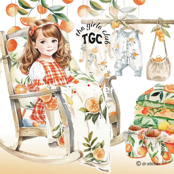 The Girls Club ’’ Orange You Glad ’’ 704