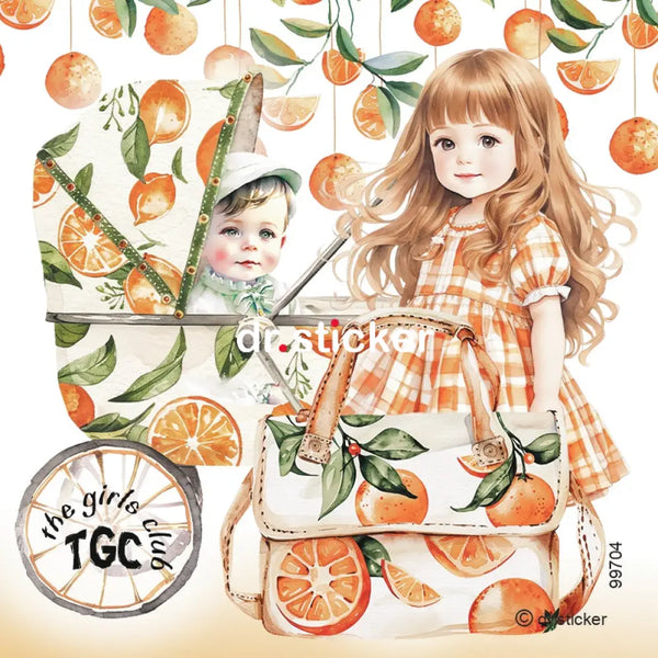 The Girls Club ’’ Orange You Glad ’’ 704