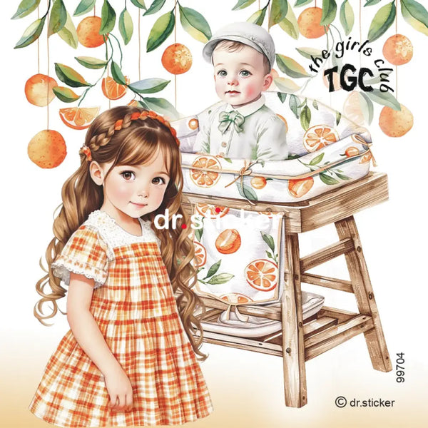 The Girls Club ’’ Orange You Glad ’’ 704