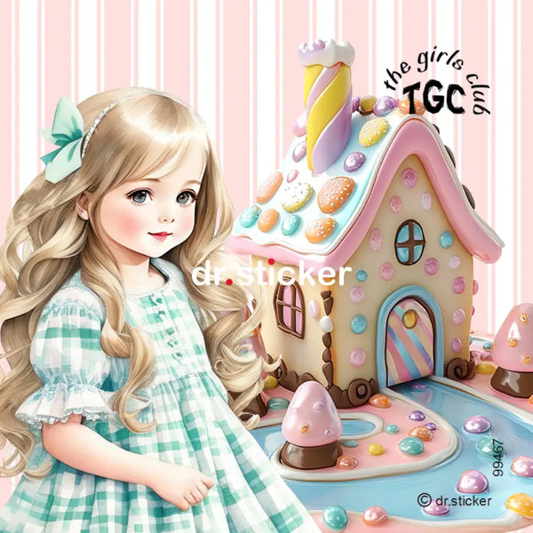 The Girls Club Pastel Candy House #1 467