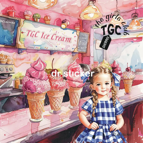 The Girls Club Pastel Ice Cream Shoppes 711