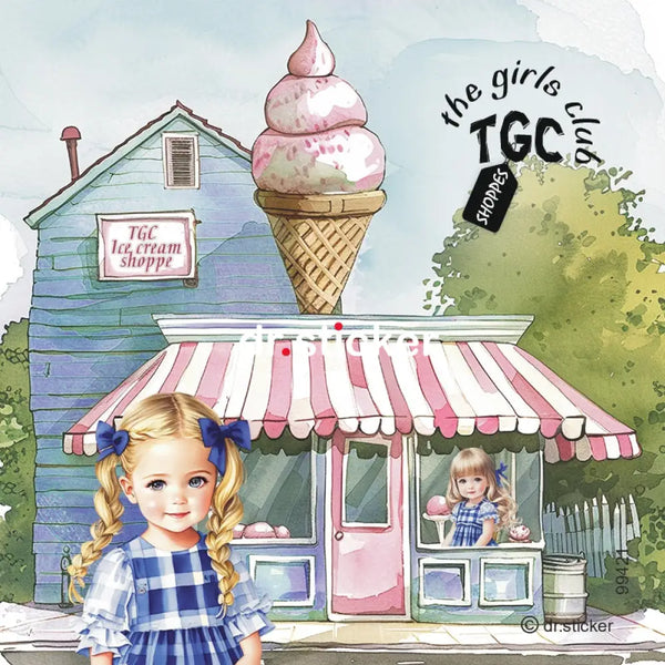 The Girls Club Pastel Ice Cream Shoppes 711