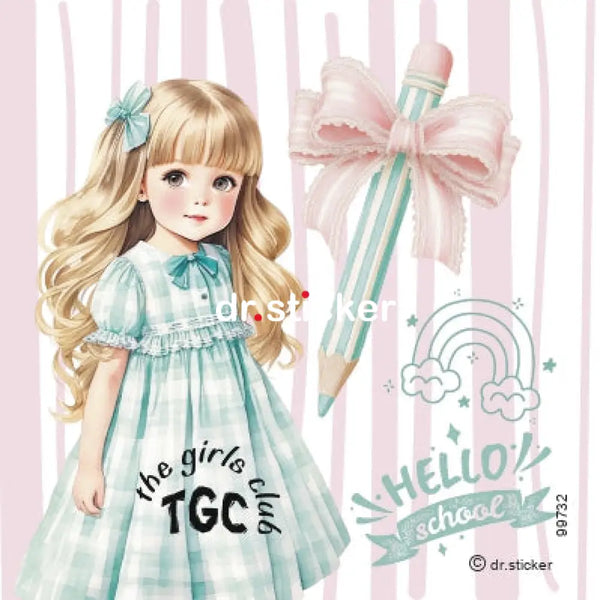 The Girls Club Pencil Bows 732